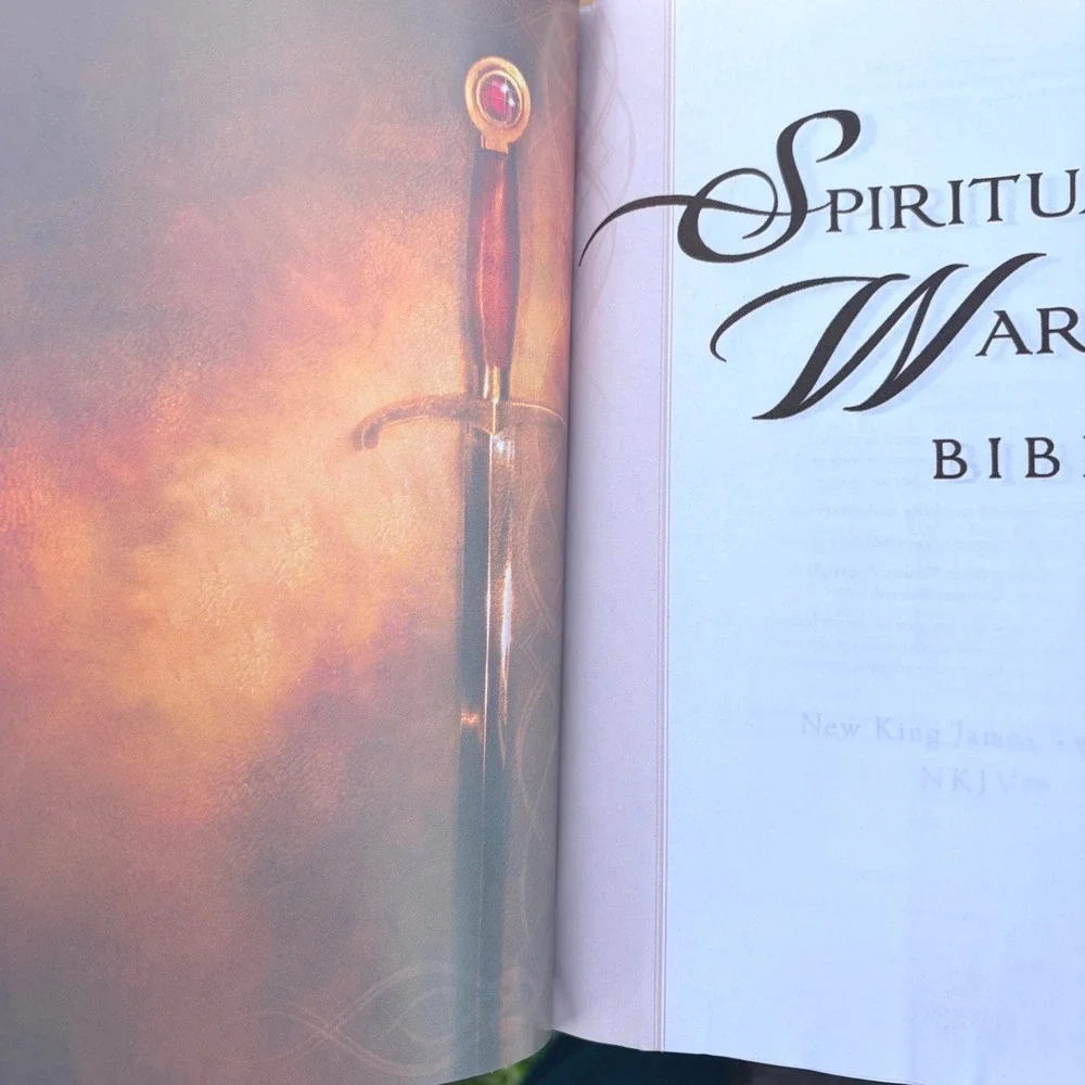 NKJV Spiritual Warfare Bible New King James Version Charisma House Hardcover